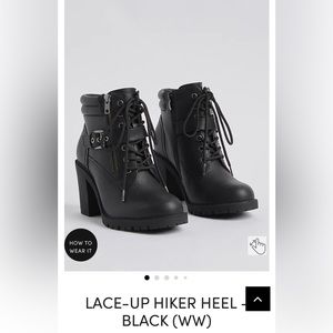 Torrid Hiker Boots size 6.5